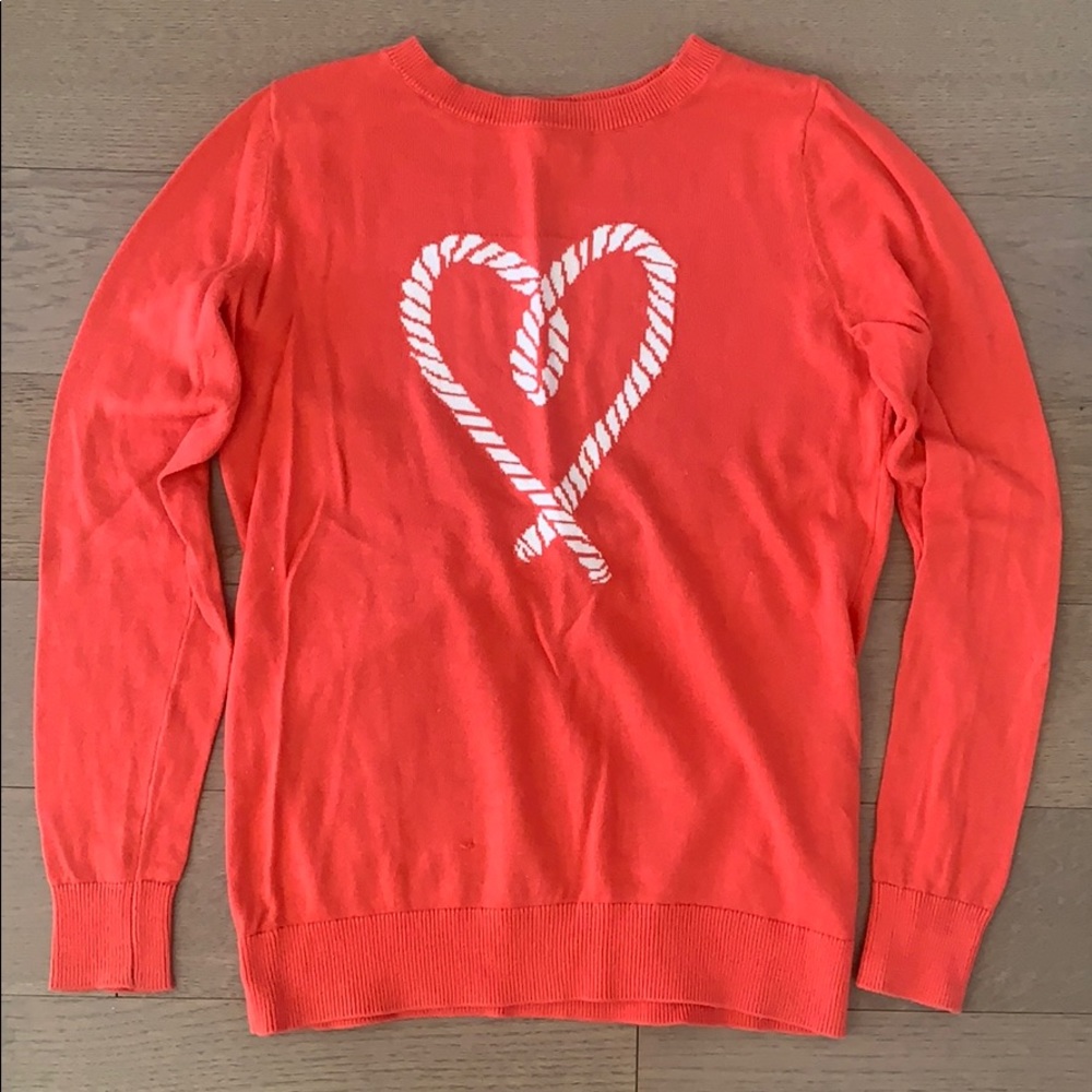 Old Navy Graphic Heart Knit Sweater